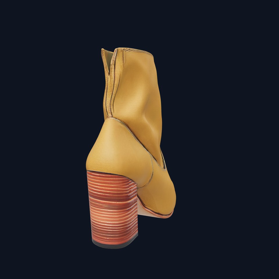 Stylish HighHeel Boot Model Pack