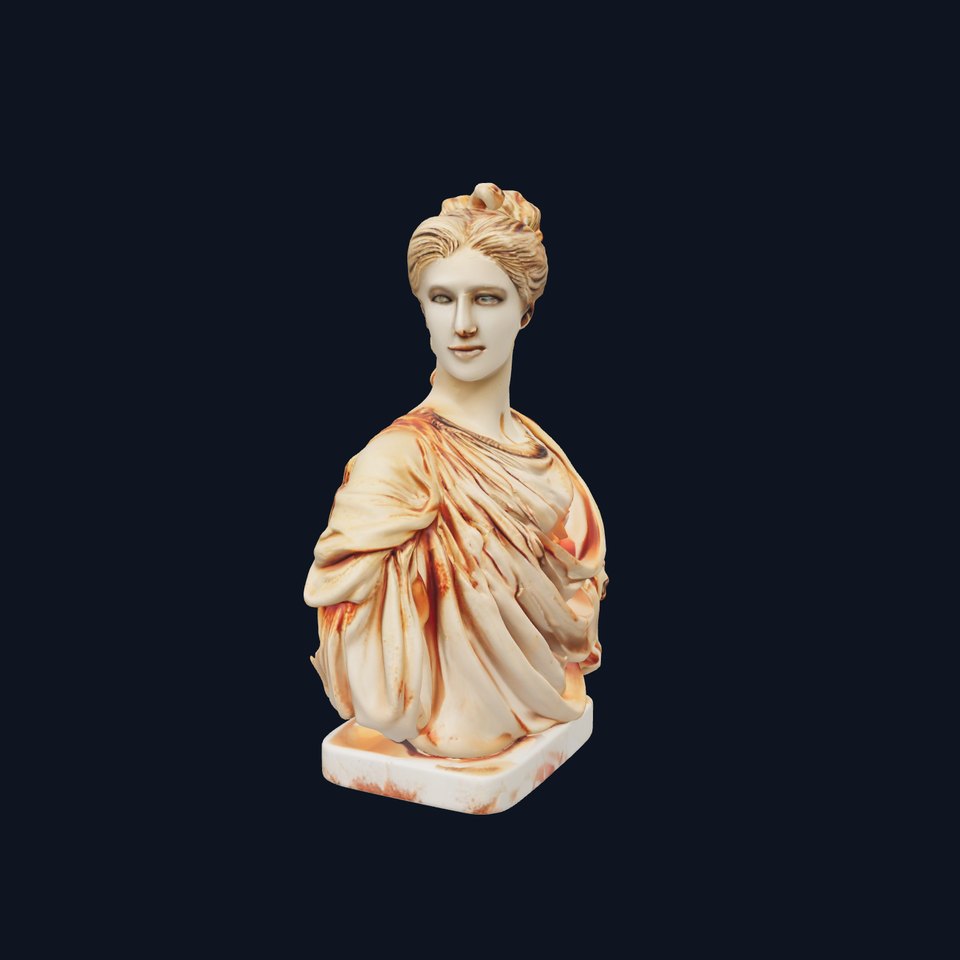 Classical Bust Sculpture Model Pack