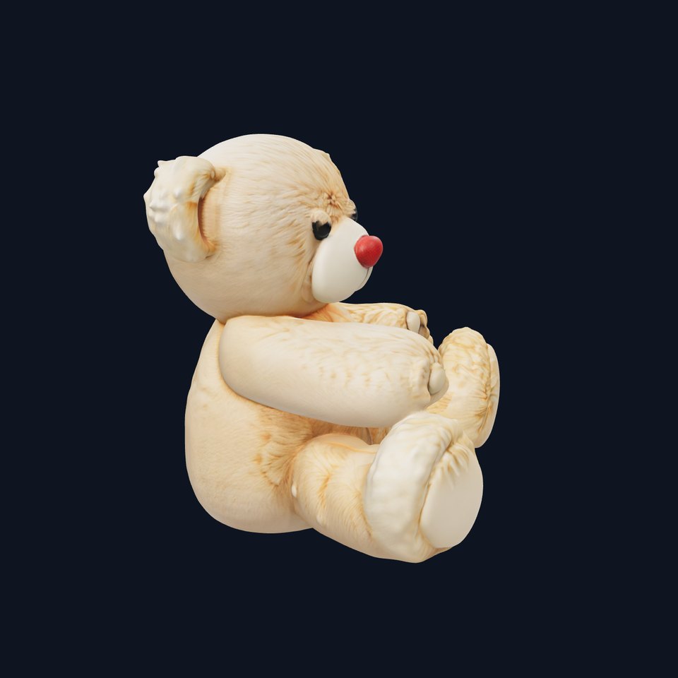 Teddy Bear Cute Plush Model Pack