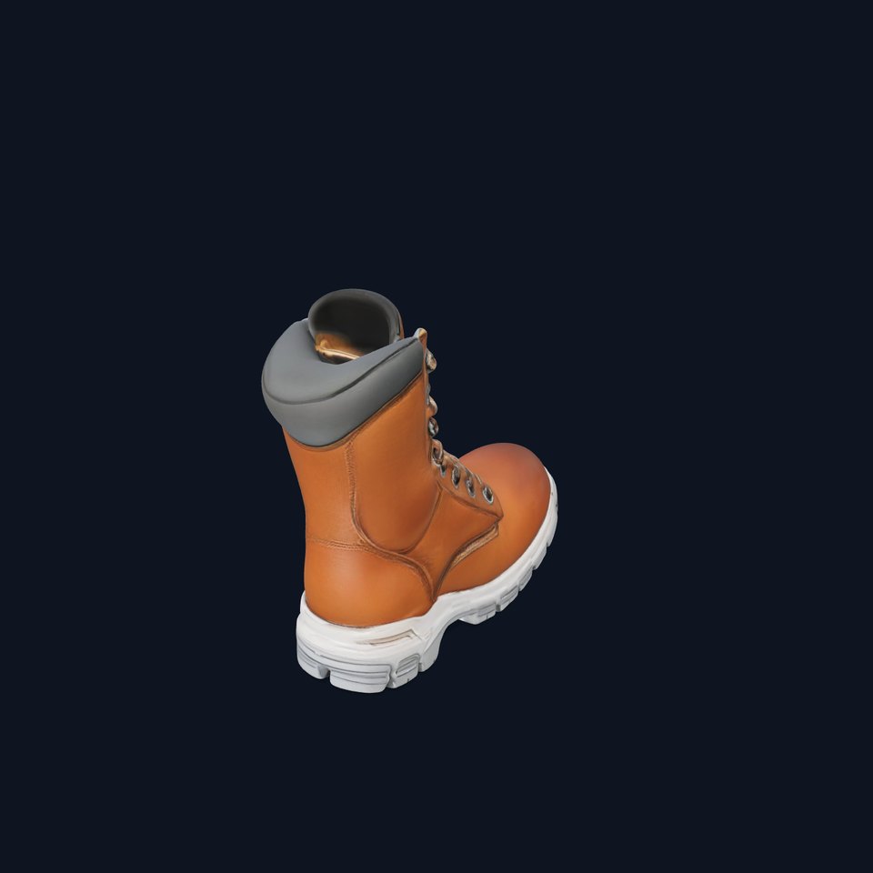 Durable Leather Boot Model Pack for D Rendering