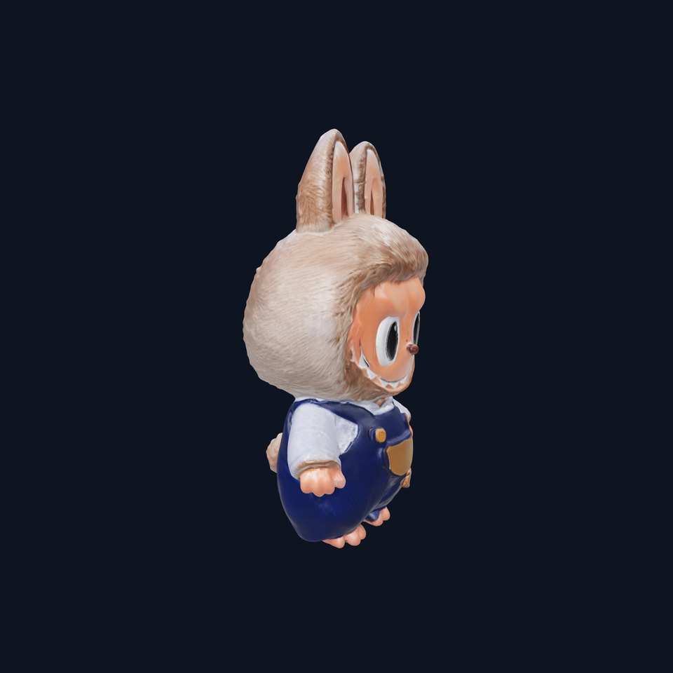 Furry Bunny Child Character D Model Pack