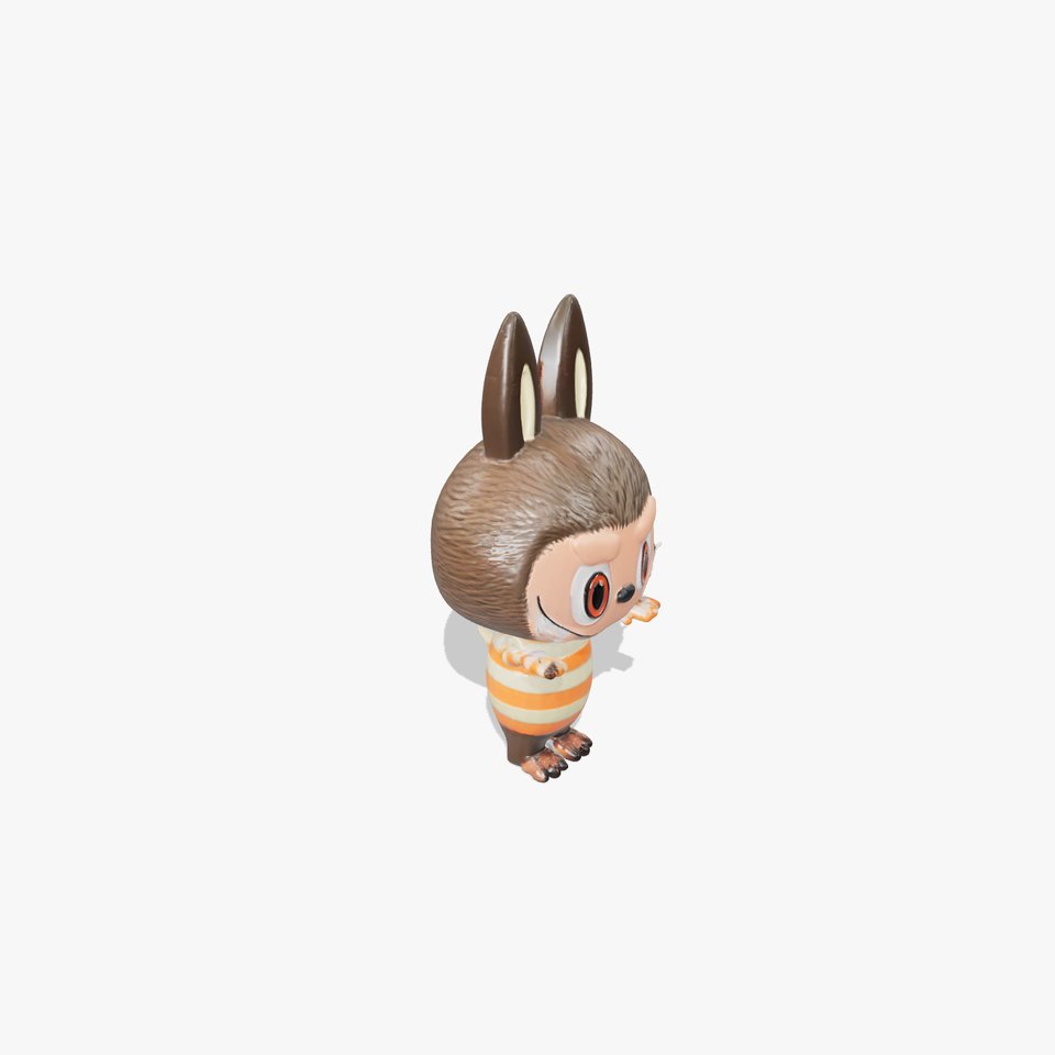 Cartoon Creature Model Pack  Cute Striped Character