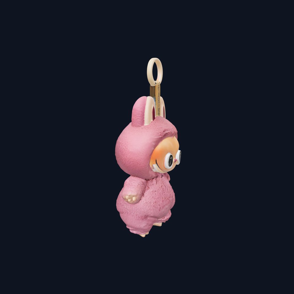 Cute Monster Keychain D Model Pack
