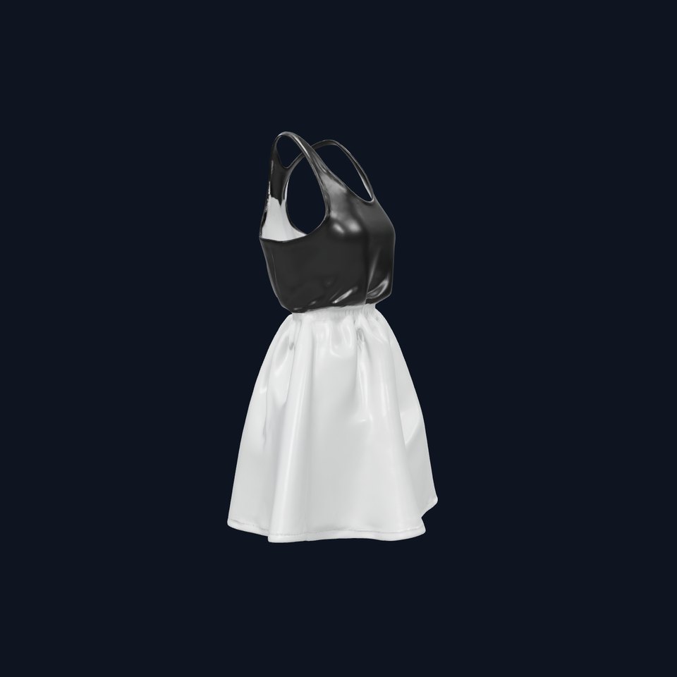 Casual Dress Model Pack for Realistic Animation and Rendering