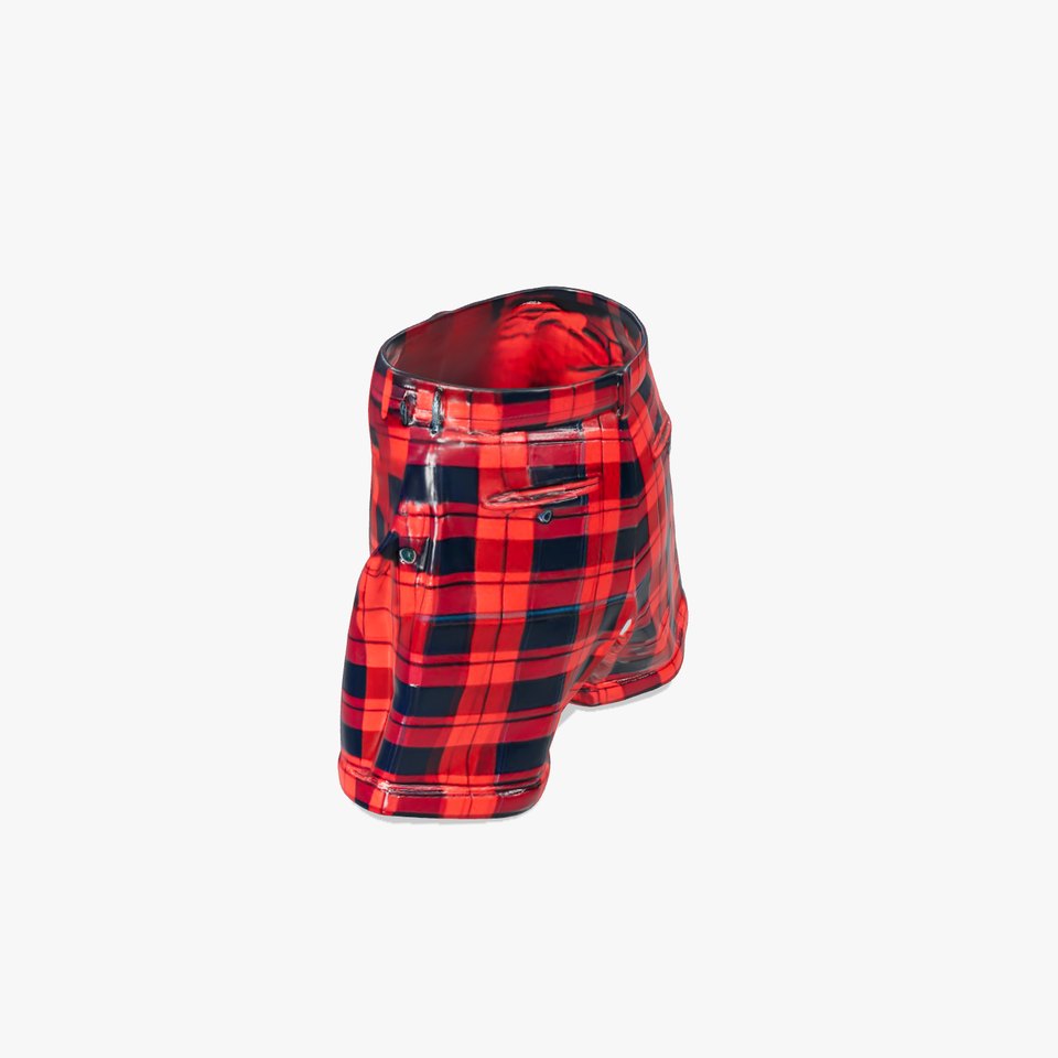 Plaid Shorts Model Pack with Detailed Textures