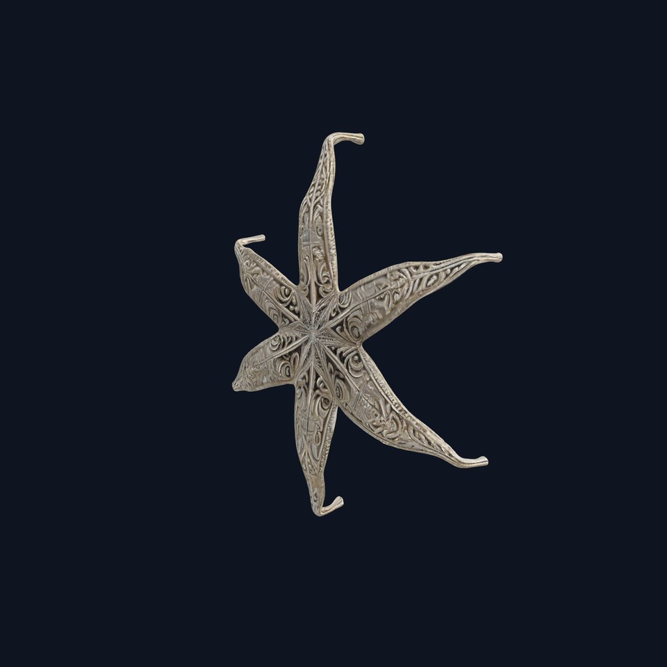 Intricate Decorative Star Model Pack