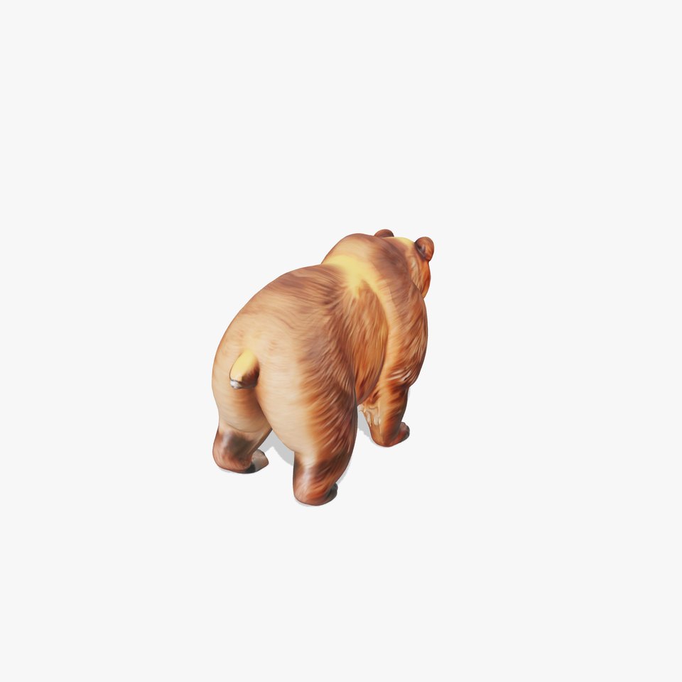 Realistic Bear Model Pack with Diverse Level of Detail