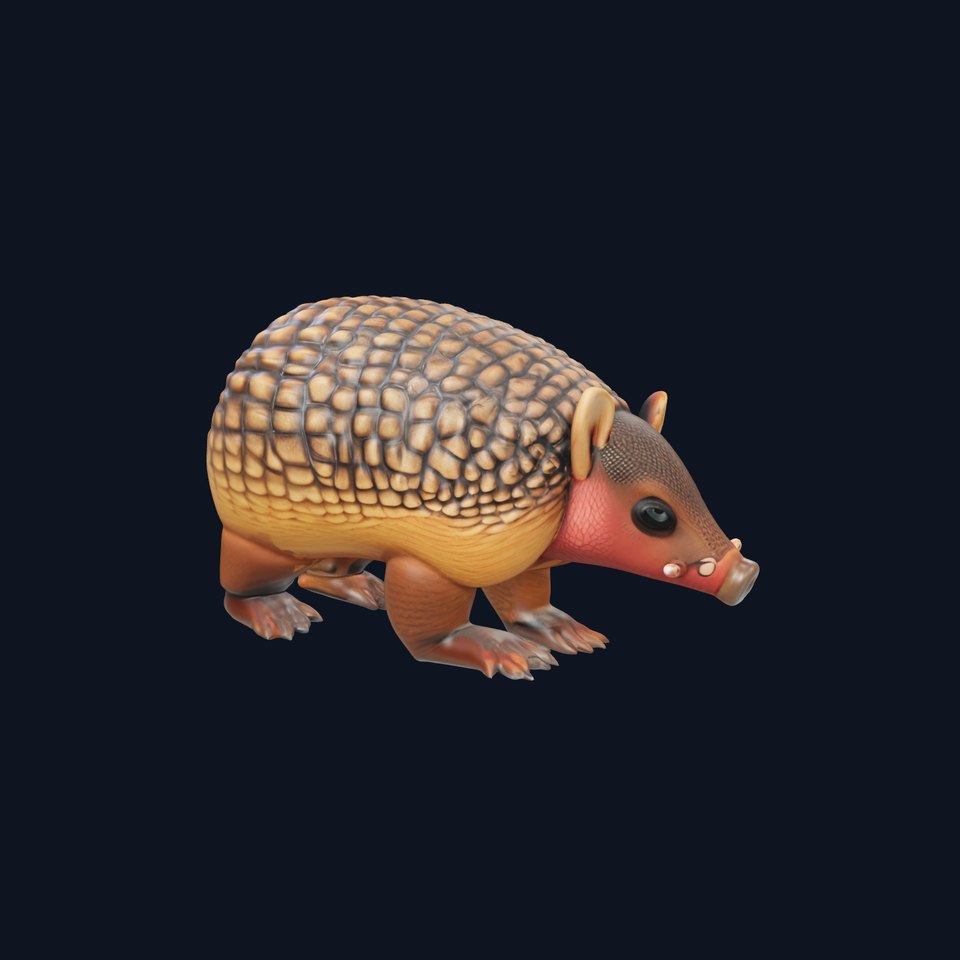 Armadillo Model Pack  Detailed and Versatile D Model Collection