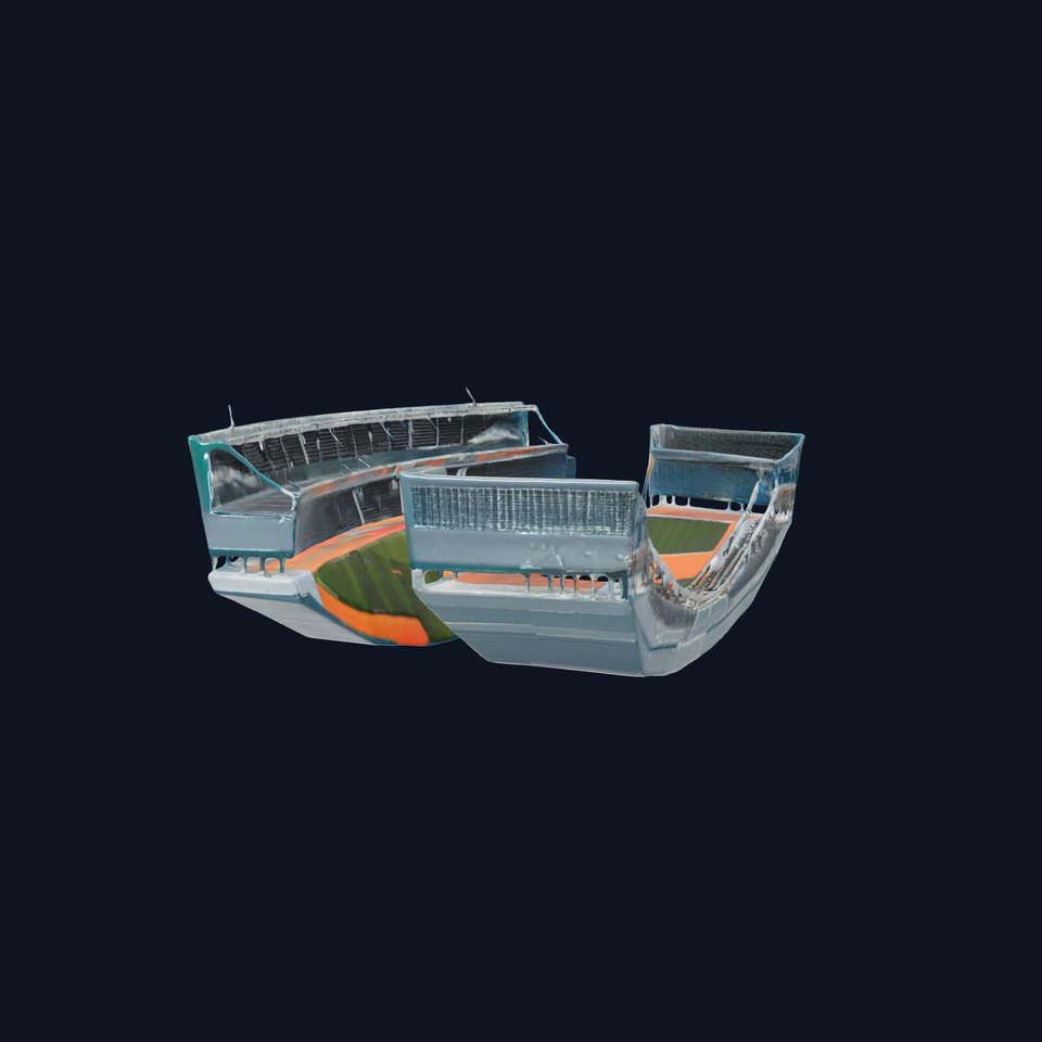 Baseball Stadium D Model Pack