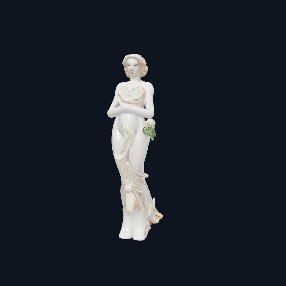 Elegant Floral Woman Model Pack