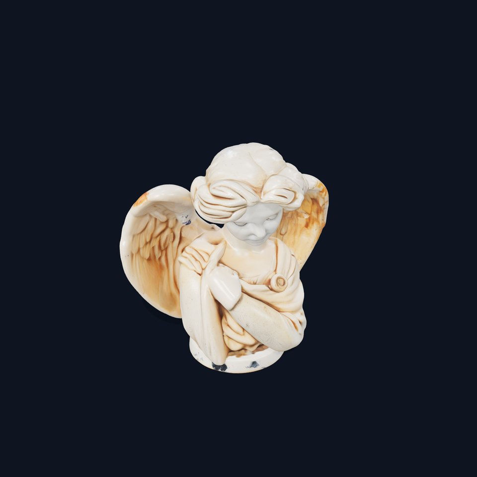 Angel Sculpture Bust Model Pack for Artistic Renderings