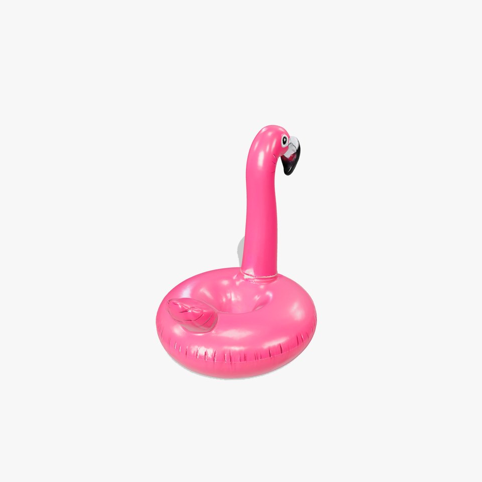 Inflatable Flamingo model pack with D detail