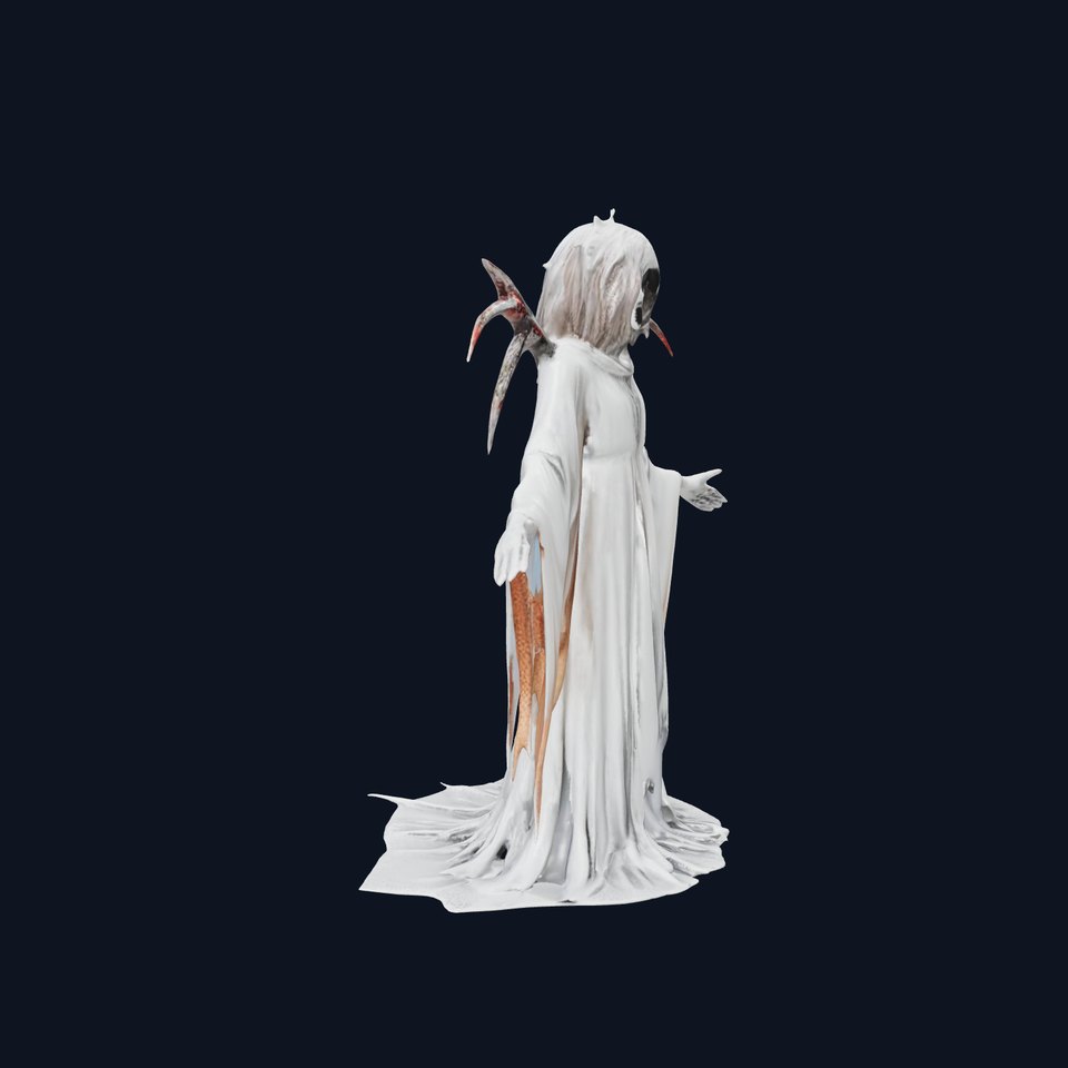 Wraith Specter Rigged and Animated D Model