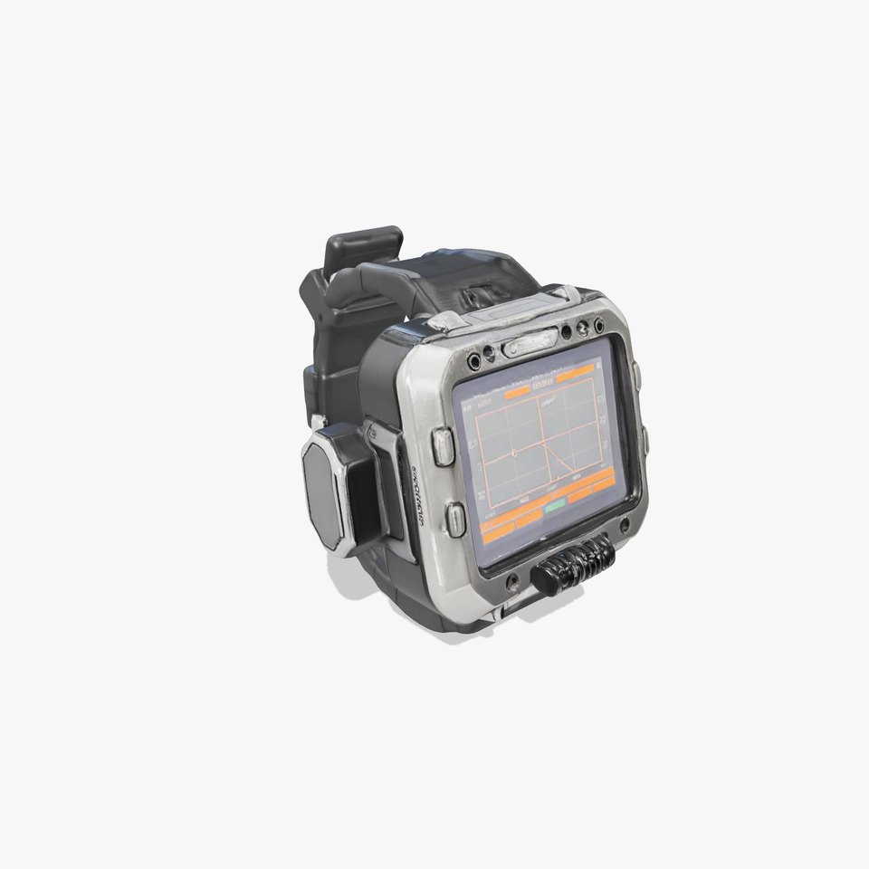 Rugged Smartwatch Model Pack for Outdoor Explorers