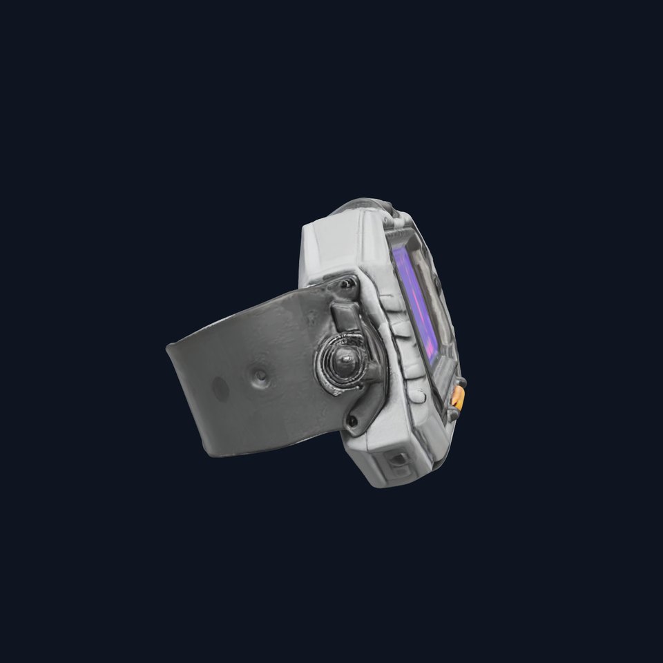 Futuristic Smartwatch Model Pack