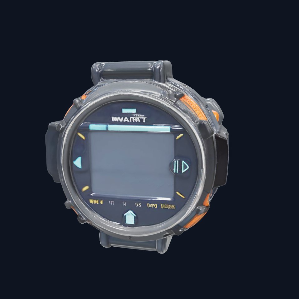 Futuristic Wrist Gadget Model Pack