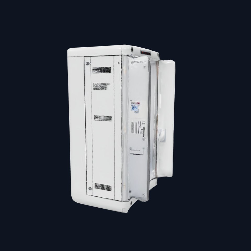 Astronaut Suit in Storage Model Pack