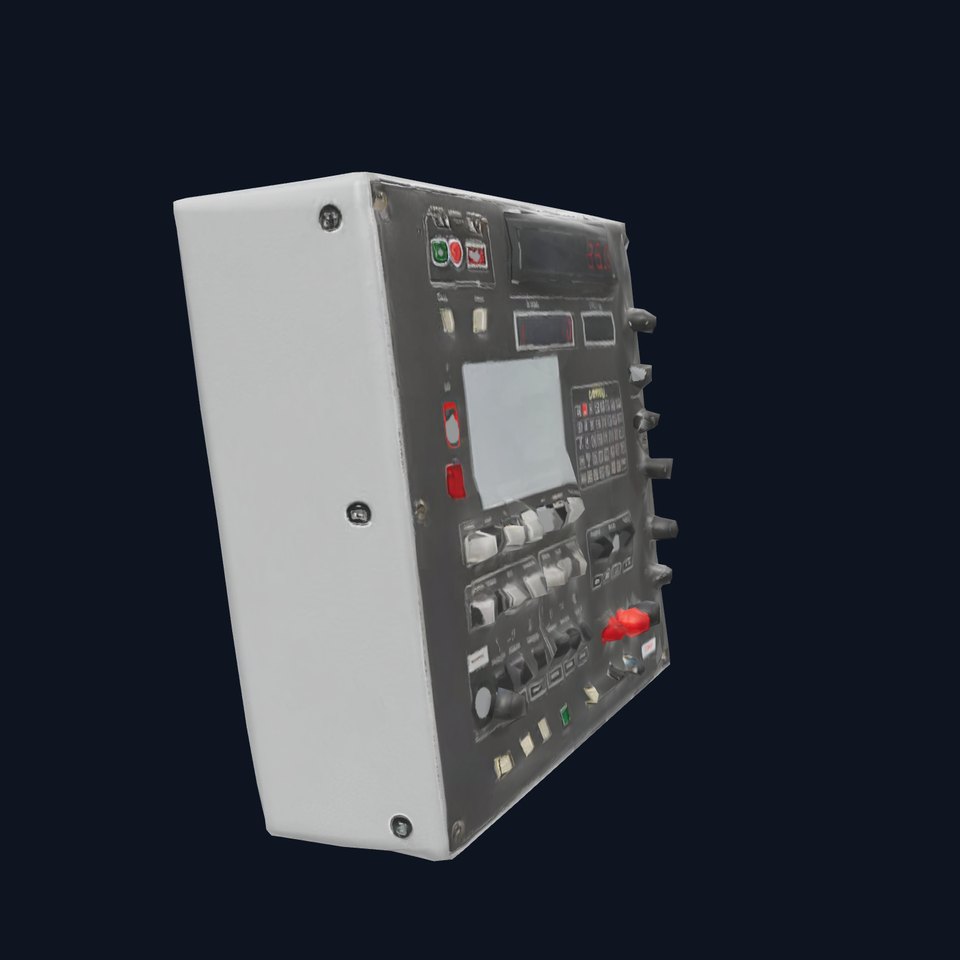 Advanced Control Panel Model Pack for Simulations and Games