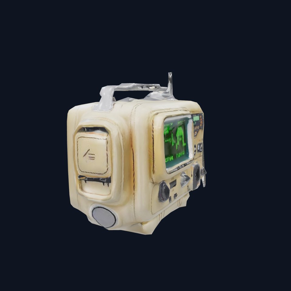 Retro Tactical Handheld Device Model Pack