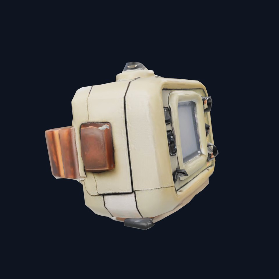 Retro Military Device Model Pack