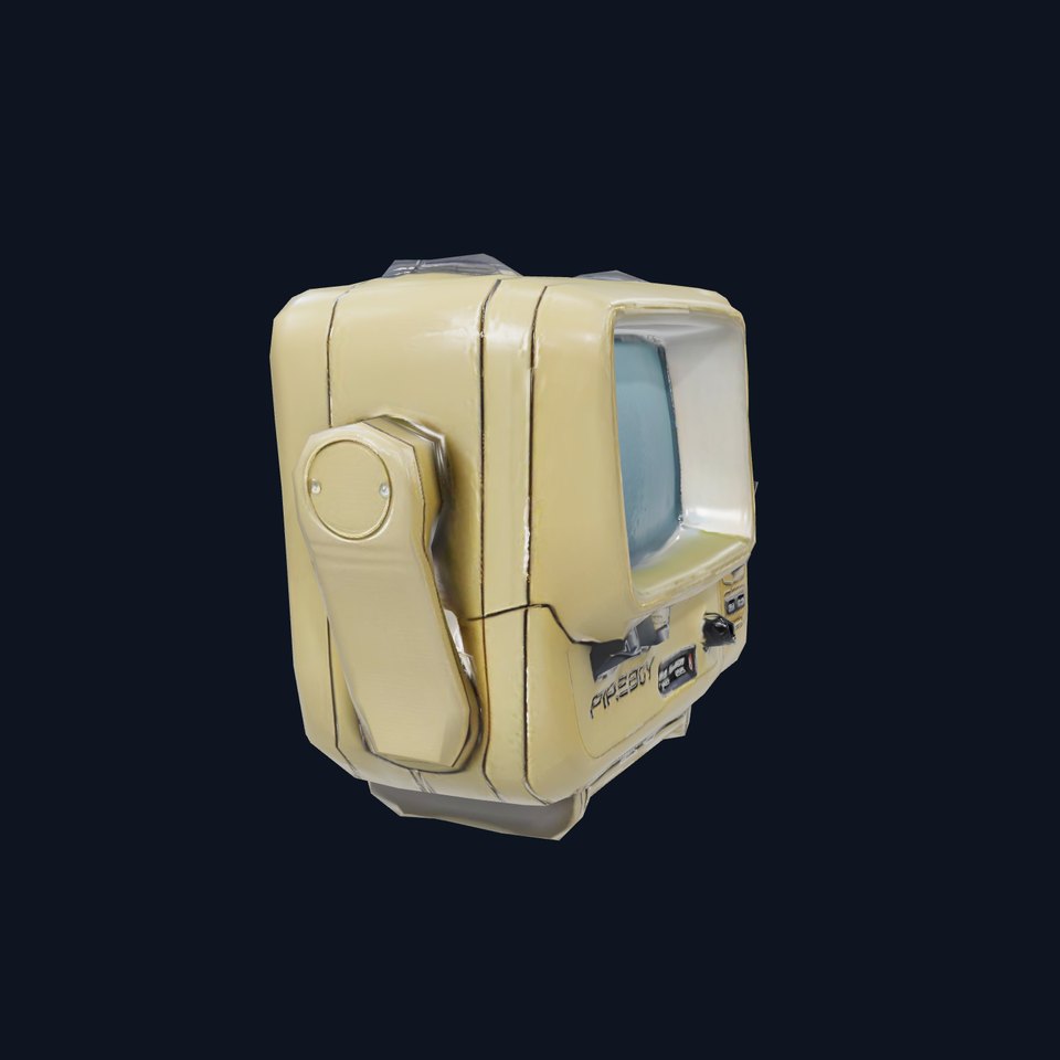Retro Portable Television Model Pack