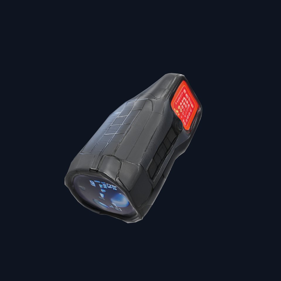Compact Laser Rangefinder Model Pack with Digital Display
