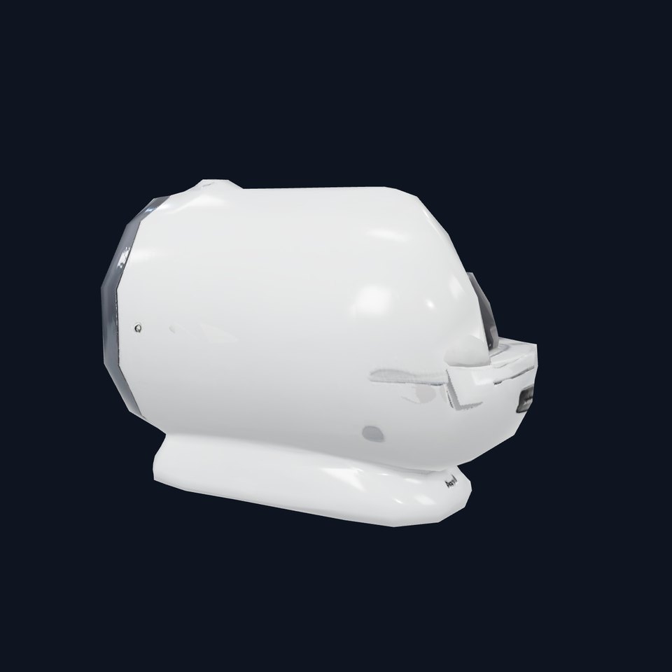 Futuristic Sleep Pod Model Pack