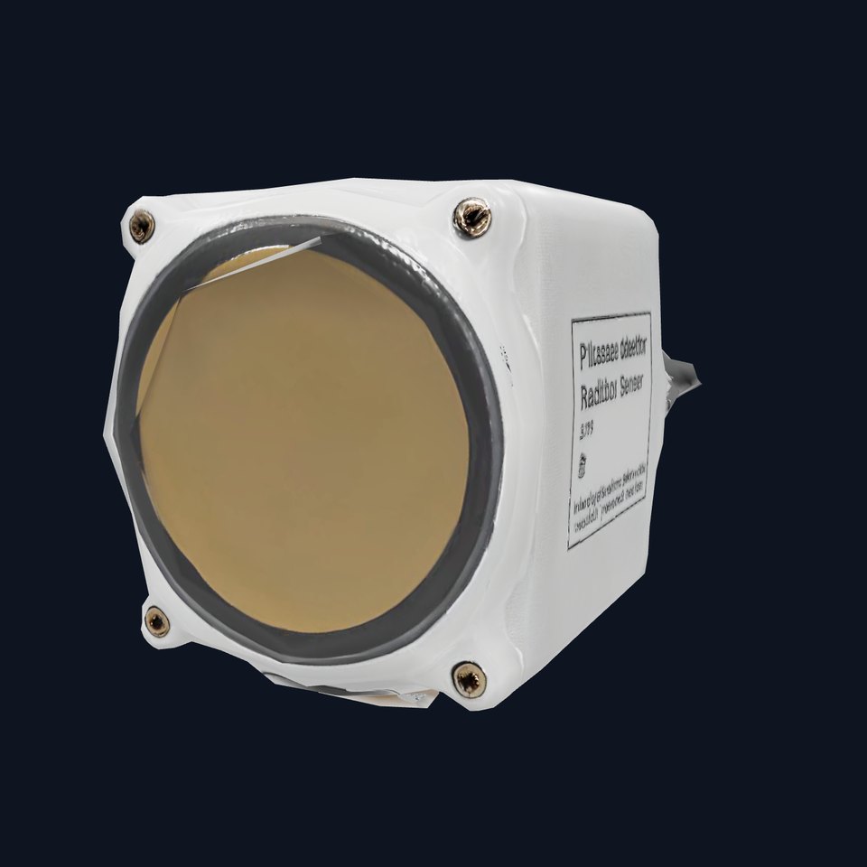 Radiation Sensor Model Pack with Adjustable Features