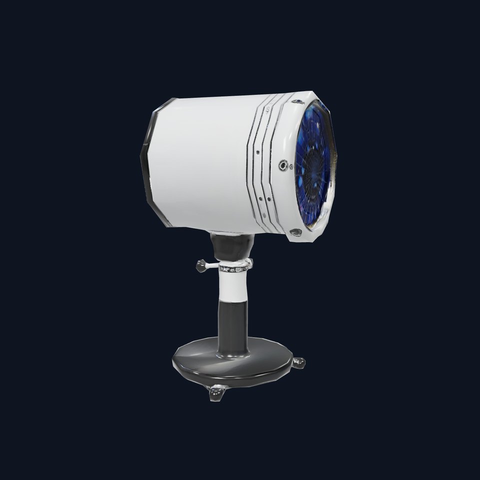 Futuristic Projector with Star Map Model Pack