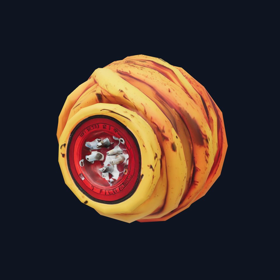 Coiled Industrial Cable Connector model pack