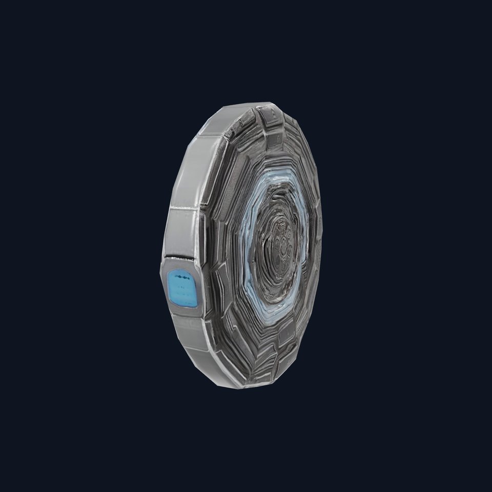 Futuristic Shield Model Pack