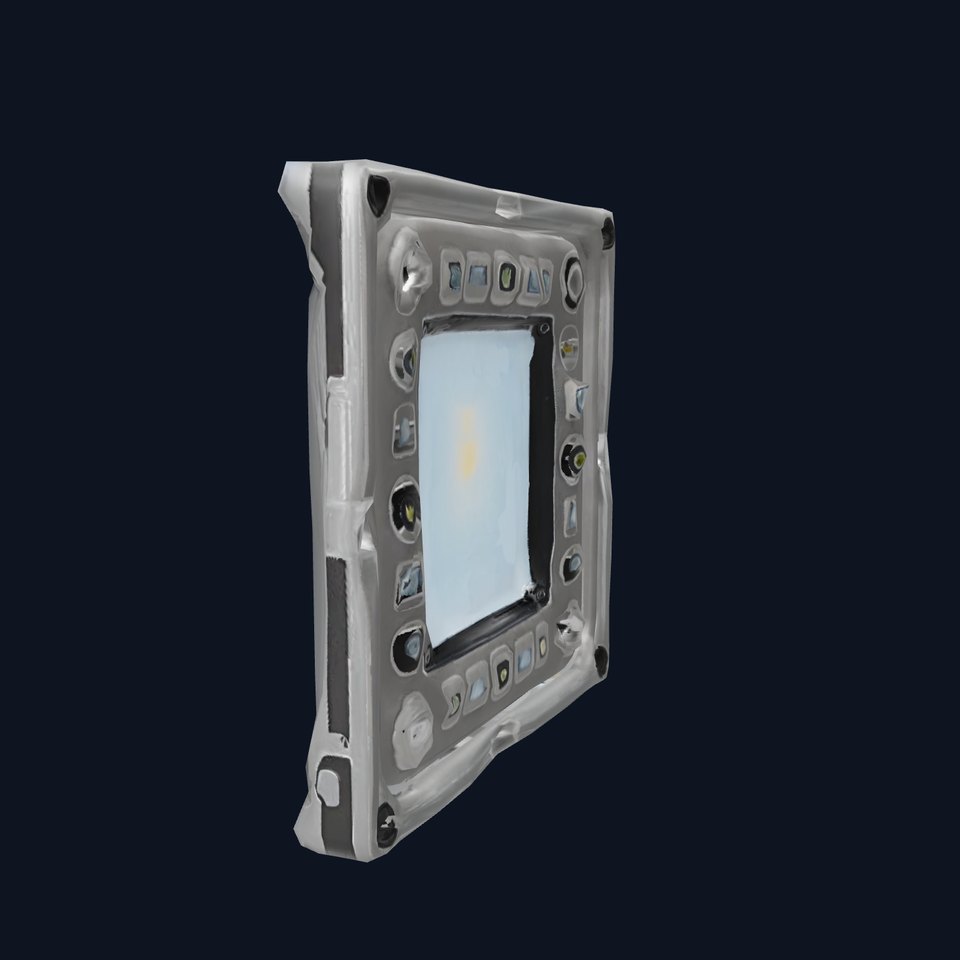 Industrial LED Light Panel model pack