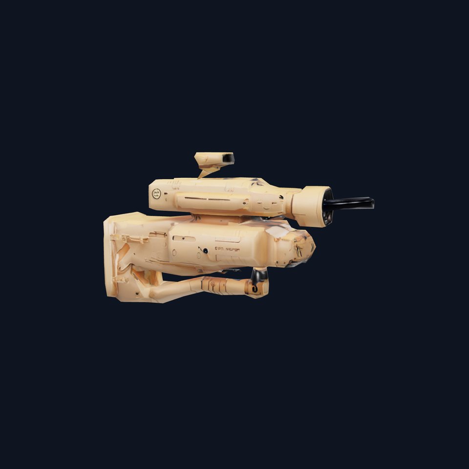 HighTech Surveillance Turret Model Pack