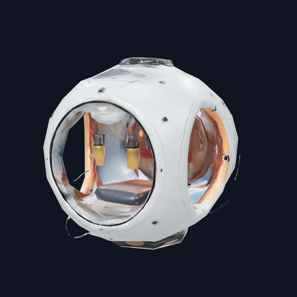 Futuristic Lighting Sphere Model Pack