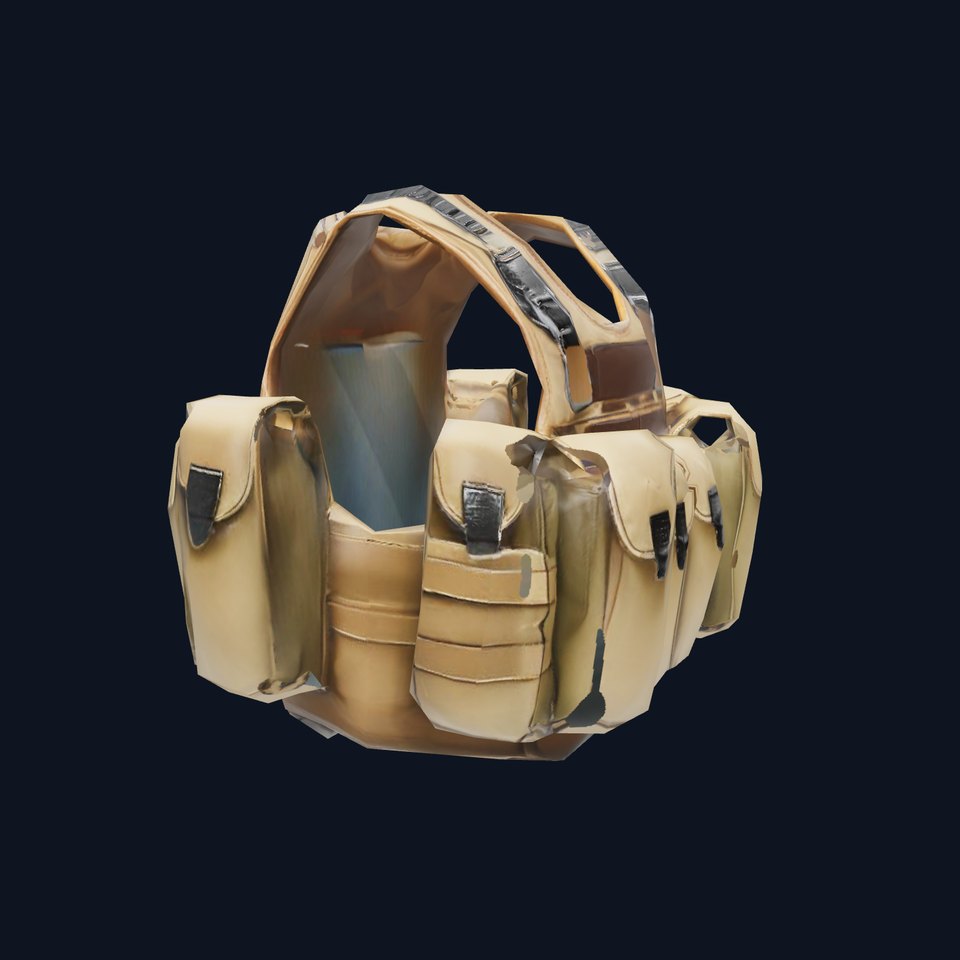 Tactical Military Vest Model Pack with Pockets and Buckles