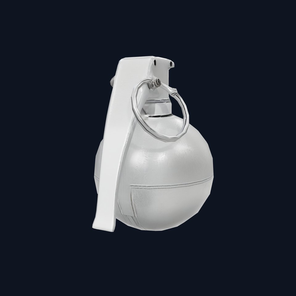 Modern Grenade Model Pack with Metallic Texture