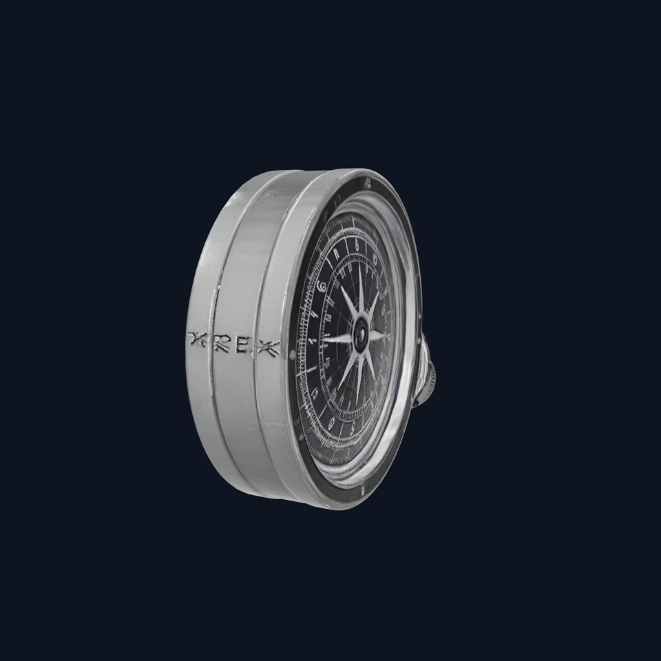 Nautical Compass Model Pack  Precision Navigation Instrument