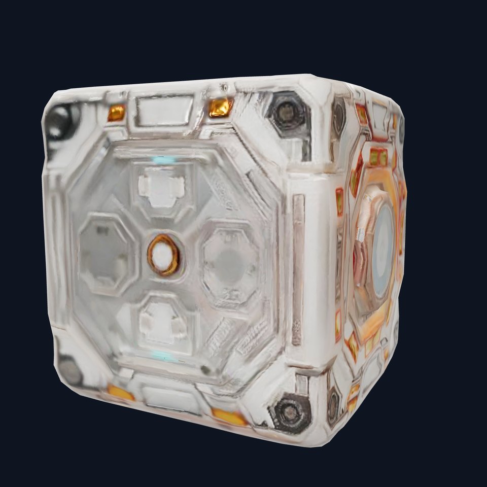 Futuristic SciFi Cargo Box Model Pack
