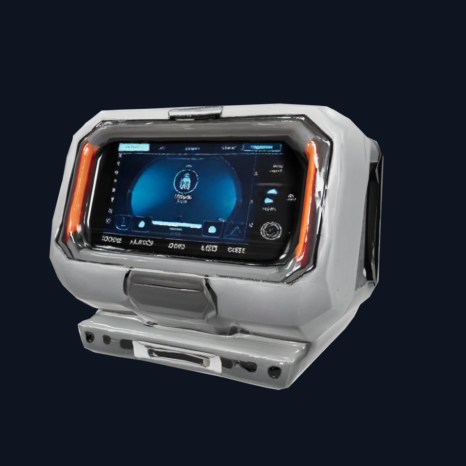 Futuristic Device Console model pack