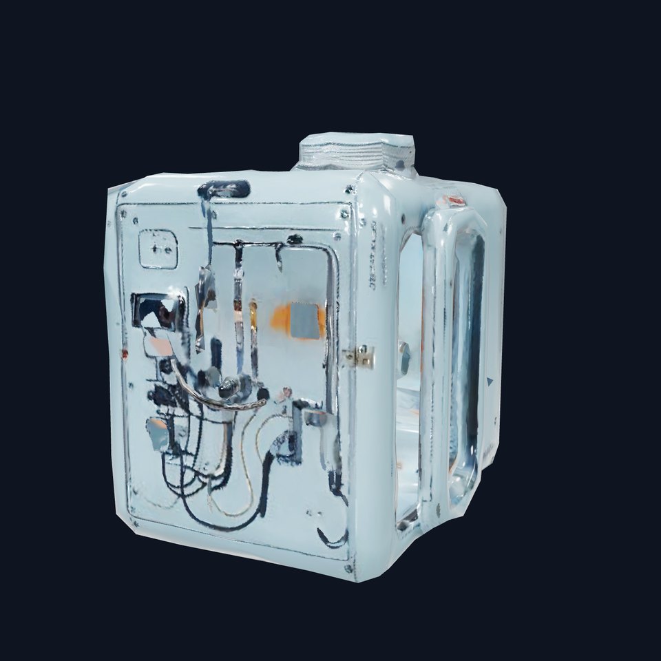 Industrial SciFi Control Room model pack