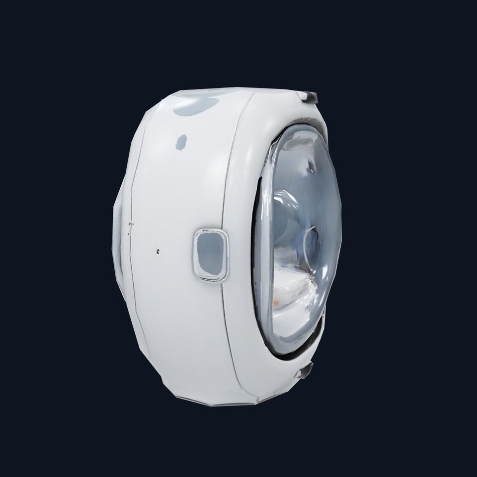 Futuristic Tech Pod model pack