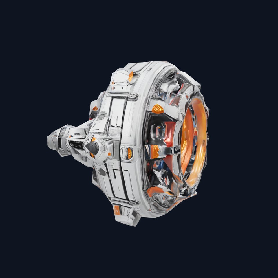 Futuristic Energy Core Model Pack