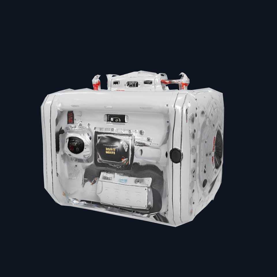 Futuristic Control Panel model pack with interactive display