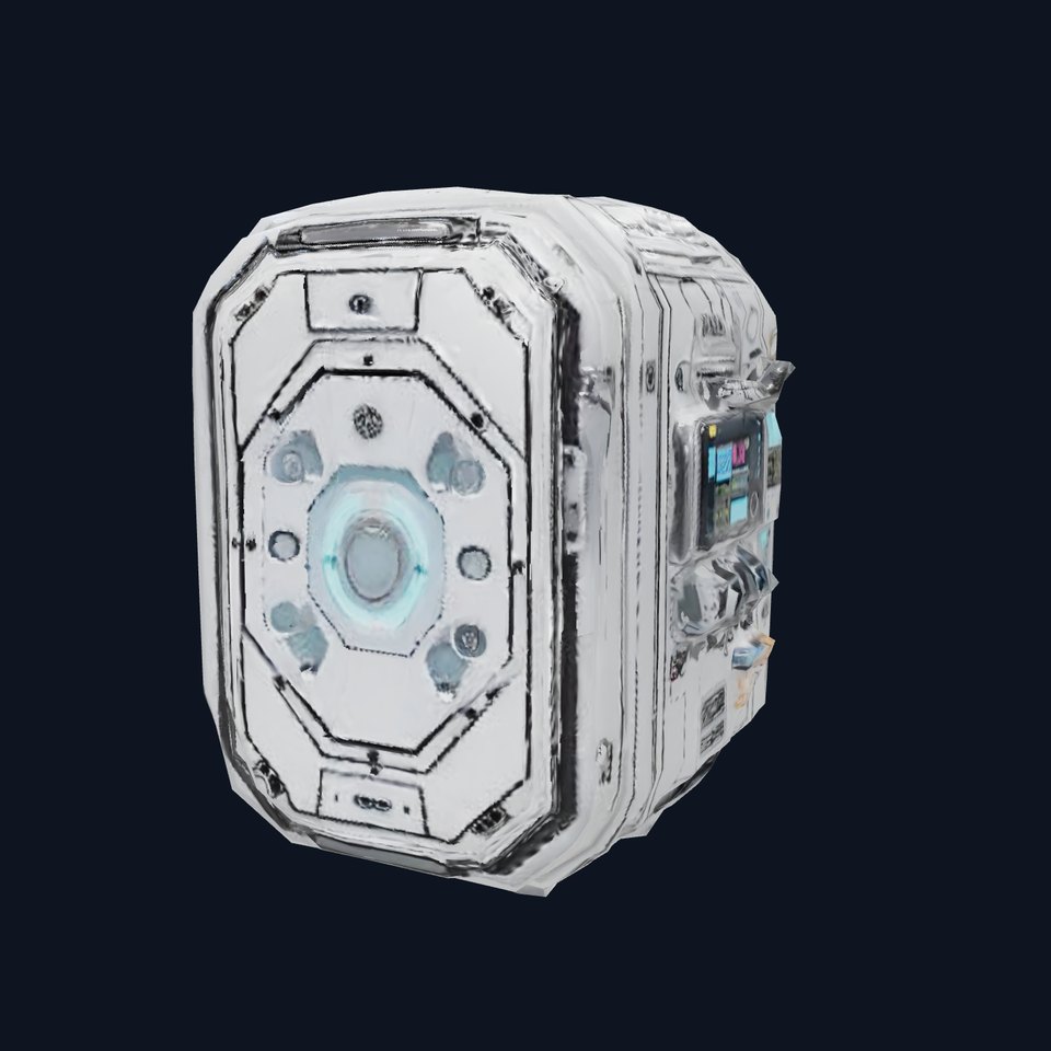 SciFi Control Panel model pack with futuristic design