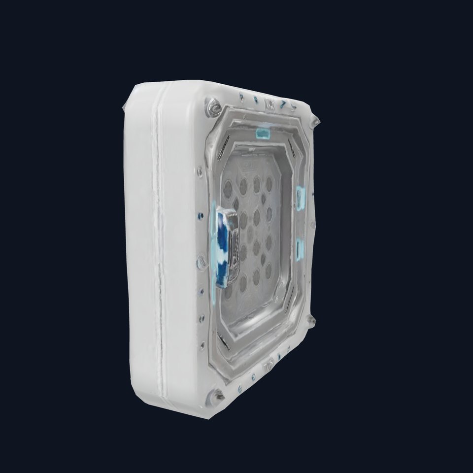 SciFi Door Model Pack with LED Accents