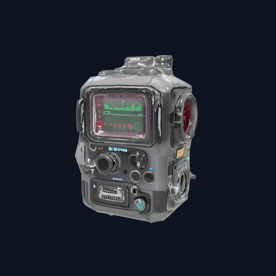 Futuristic Radio Device Model Pack