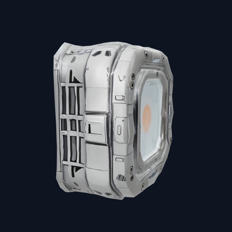 Futuristic SciFi Wall Panel Model Pack