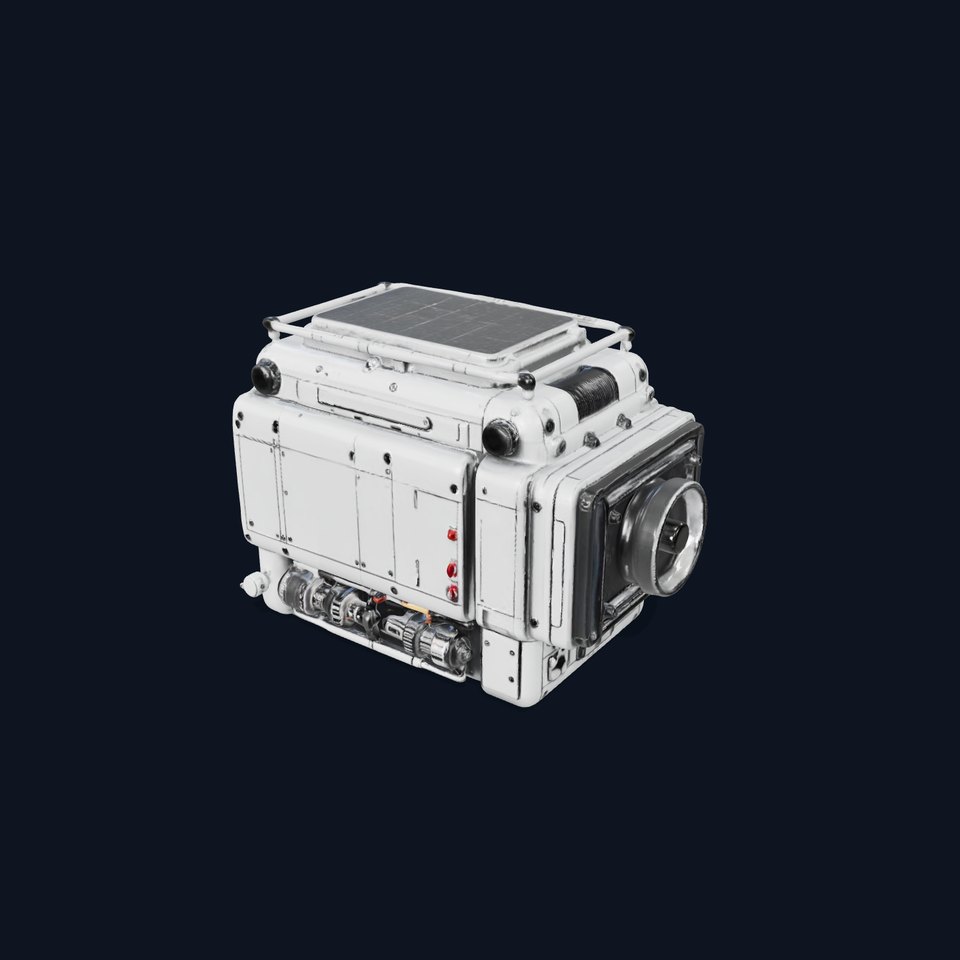 Futuristic Camera Model Pack for Visual Productions