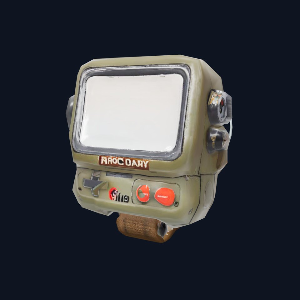 RetroFuturistic Wrist Device Model Pack