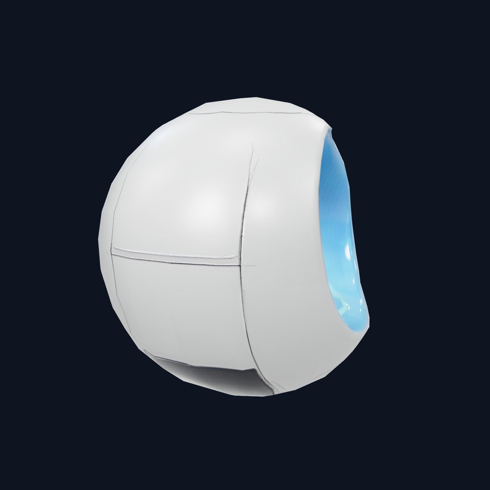 Futuristic Sphere Robot Model Pack